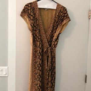 Joie Silk Cross tie dress